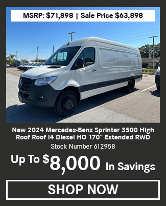 Mercedes-Benz Sprinter van offer