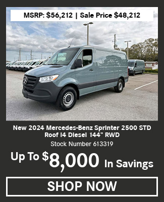 Mercedes-Benz Sprinter van offer