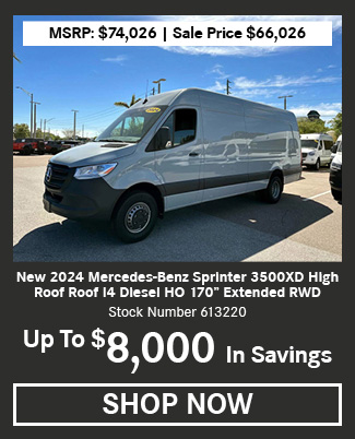 Mercedes-Benz Sprinter van offer