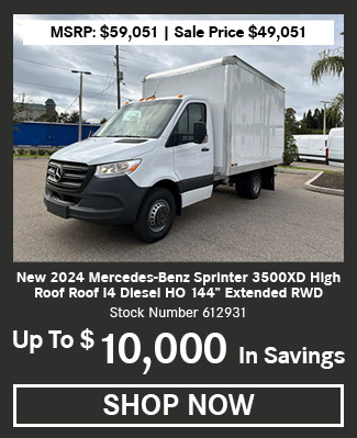 Mercedes-Benz Sprinter van offer