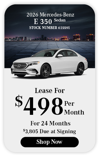 2026	Mercedes-Benz	E 350	Sedan offer