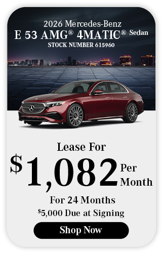 2026	Mercedes-Benz	E 53 AMG® 4MATIC®	Sedan offer