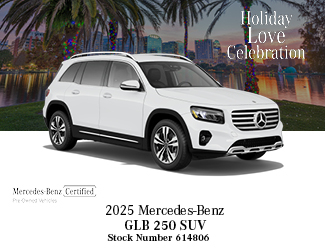 2025	Mercedes-Benz GLB 250	SUV