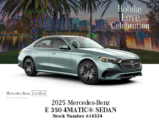 2025 Mercedes-Benz E 350 4MATIC®