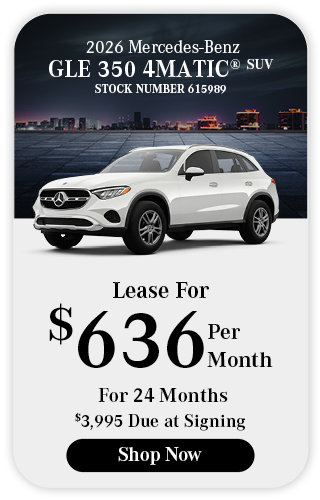 2026	Mercedes-Benz	GLE 53 AMG® 4MATIC®	SUV offer