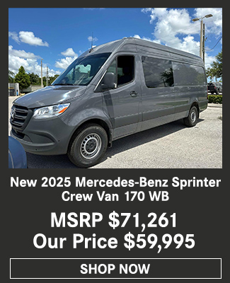 Pre-Owned 2024 Mercedes-Benz Sprinter cargo van offer