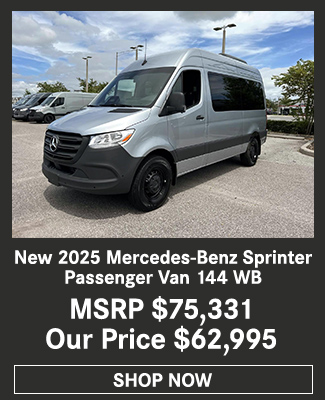 2024 Mercedes-Benz Sprinter cargo van offer