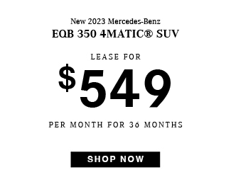 2023	Mercedes-Benz	EQB	350	4MATIC® SUV offer