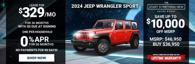 2024 Jeep Wrangler sport