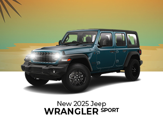 special offer on new Jeep Wrangler