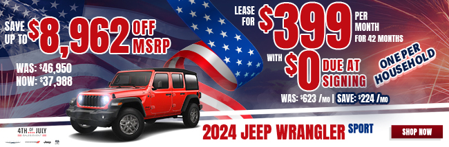 2024 Jeep Wrangler sport