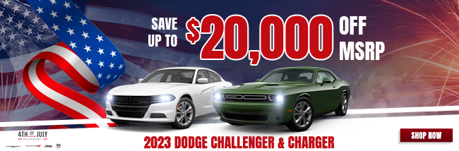 2023 Dodge Challenger and Charger