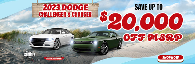 2023 Dodge Challenger and Charger