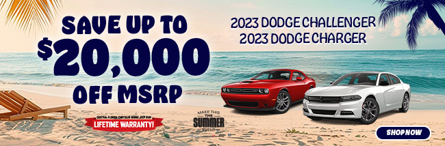 2023 Dodge Challenger and Charger