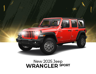 special offer on new Jeep Wrangler