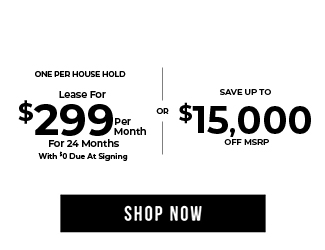 special offer on new Jeep Wrangler