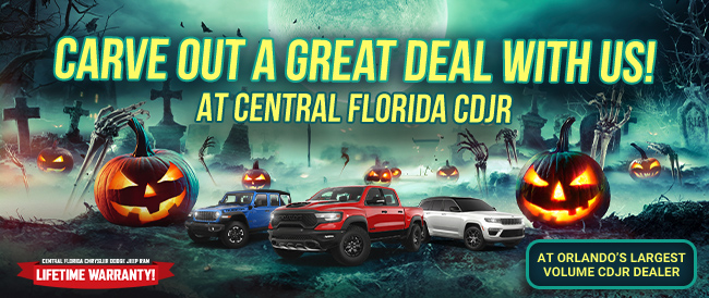 Carve out a great deal with us! at Central Florida CDJR