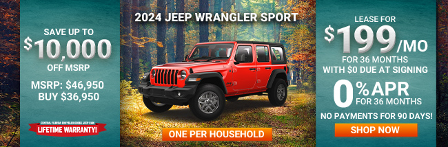 2024 Jeep Wrangler sport