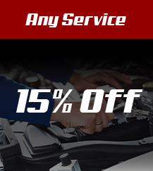 Any Service 15 percent off