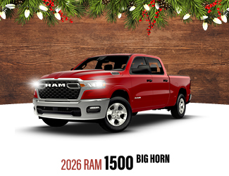 special offer on 2026 RAM 1500 Big Horn