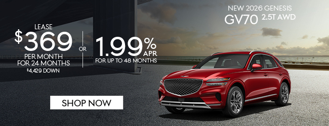 2026 Genesis GV70 2.5T AWD Offer