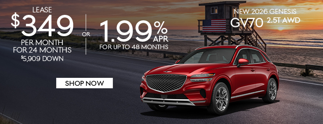 2026 Genesis GV70 2.5T AWD Offer