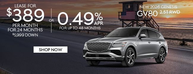 2026 Genesis GV80 2.5T AWD Offer