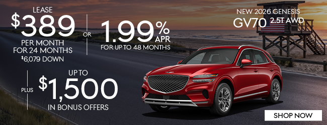 2026 Genesis GV70 2.5T AWD Offer