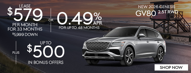 2026 Genesis GV80 Offer