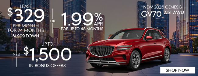 2026 Genesis GV70 offer