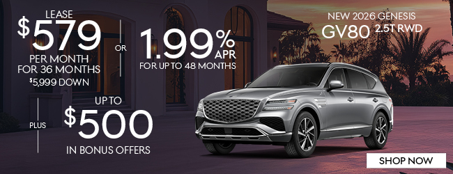 2026 Genesis GV80 Offer