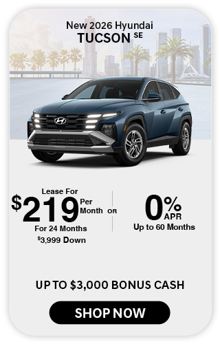 2026 Hyundai Tucson SE offer