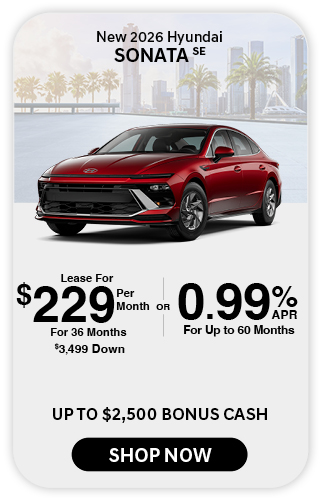 2026 Hyundai Sonata SE offer