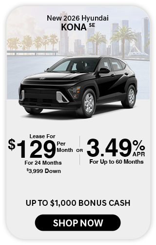 2026 Hyundai Kona SE offer