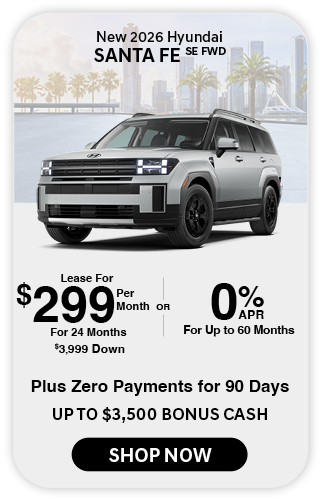 2026 Hyundai Santa Fe SE FWD offer
