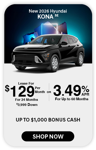 2026 Hyundai Kona SE offer