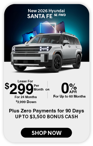 2026 Hyundai Santa Fe SE FWD offer
