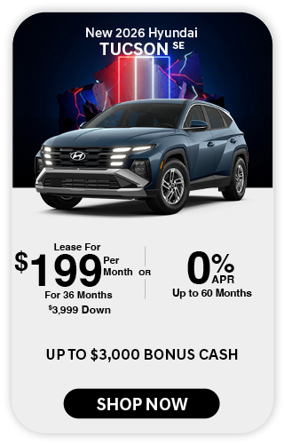 2026 Hyundai Tucson SE offer