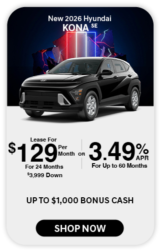 2026 Hyundai Kona SE offer