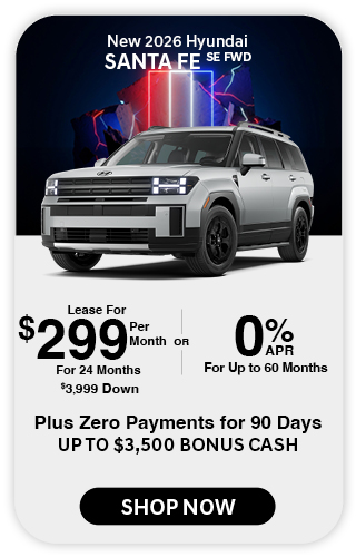2026 Hyundai Santa Fe SE FWD offer
