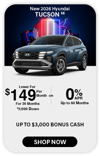 2026 Hyundai Tucson SE offer