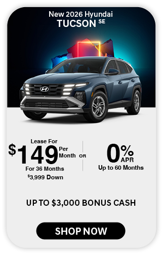 2026 Hyundai Tucson SE offer