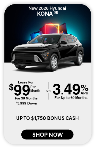 2026 Hyundai Kona SE offer