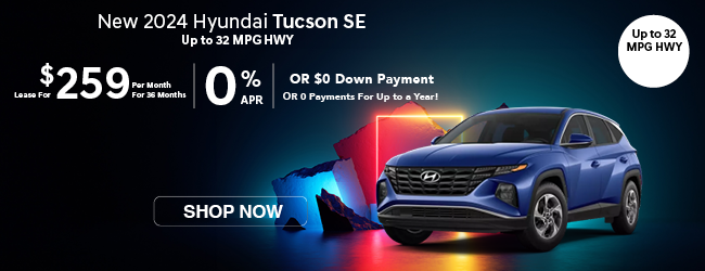 New 2024 Hyundai Tucson SE SUV