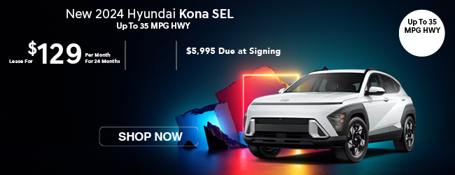 New 2024 Hyundai Kona SEL SUV