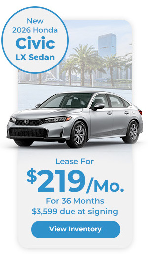 2025 Honda Civic offer