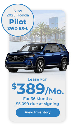 2025 Honda Pilot offer