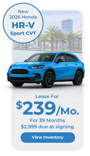 2026 Honda HR-V Offer