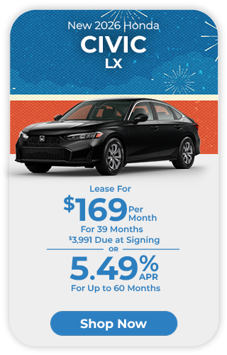 2026 Honda Civic LX offer