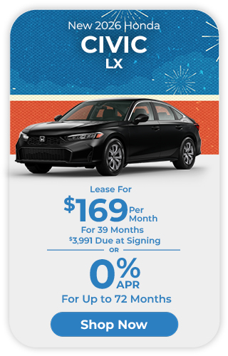2026 Honda Civic LX offer